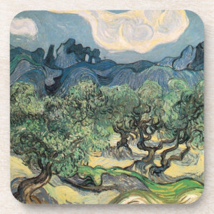 Porta-copo Pinturas de Vincent van Gogh Tree