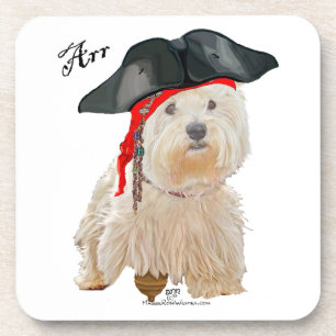 Porta-copo Pirata Westie
