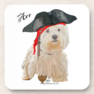 Porta-copo Pirata Westie