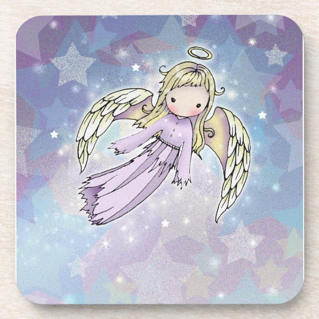 Porta-copo Pires de Natal Little Angel (Frente)