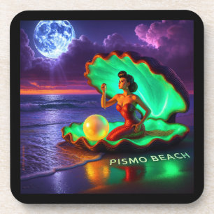 PORTA-COPO PISMO BEACH MERMAID. SÉRIE 1 NÚMERO 3.