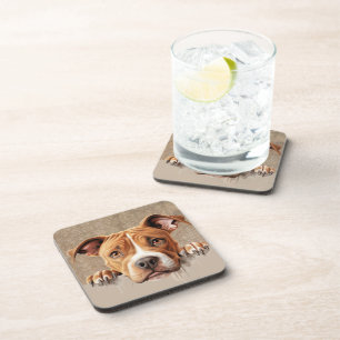 Porta-copo Pit Bull Americano Peking Puppy Dog Pet