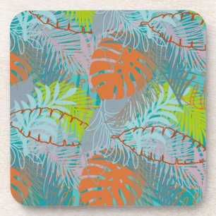 Porta-copo PixDezines floresta tropical/cor de fundo DIY