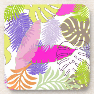 Porta-copo PixDezines floresta tropical/cor do fundo DIY
