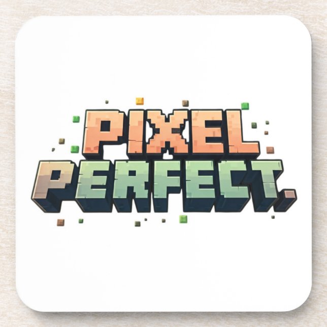 Porta-copo Pixel Perfeito (Frente)