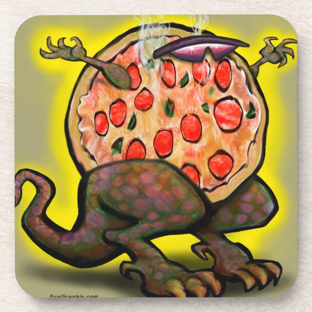 Porta-copo Pizza Beast (Frente)