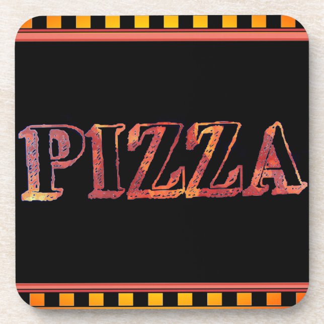 Porta-copo Pizza Bepra Coaster (Frente)
