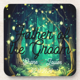 Porta-copo Placa de Assento para Casamento