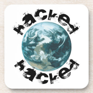 Porta-copo Planeta Hackeado Terra