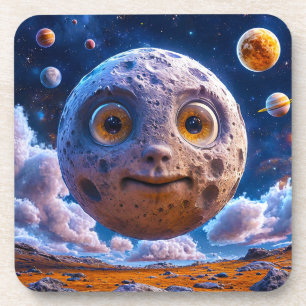 Porta-copo Planetas da galáxia da Lua