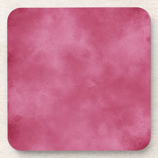 Porta-copo Plástico de Blush Borgonha (Frente)