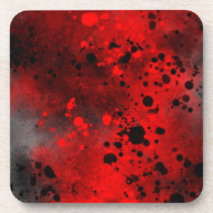 Porta-copo Plástico de pintura vermelha retrógrada