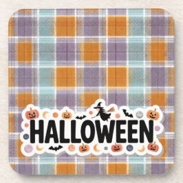Porta-copo Playful Halloween Plaid Hard