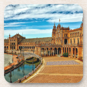 Porta-copo Plaza de Espana, Sevilha. Espanha