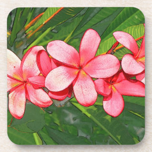 Porta-copo Plumeria