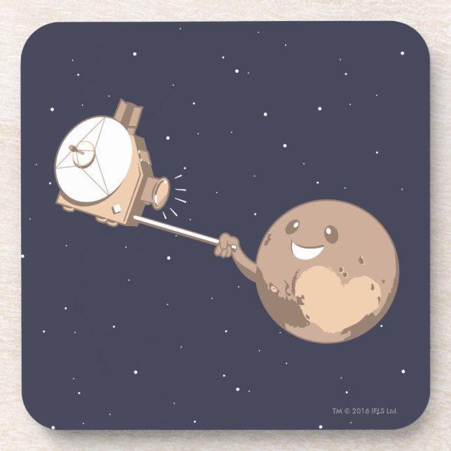 Porta-copo Pluto Selfie (Frente)