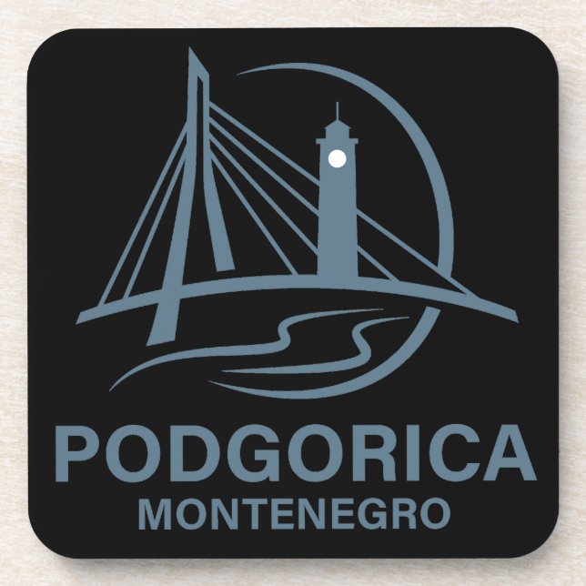Porta-copo Podgorica Montenegro Europe (Frente)