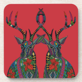 Porta-copo poinsettia deed