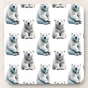 Porta-copo Polar Bear Animal Pattern Design