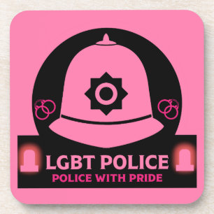 Porta-copo Polícia de Orgulho gay LGBT+