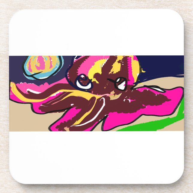 Porta-copo Polvo (Frente)