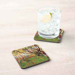 Porta-copo Pomar em Flor, Vincent van Gogh