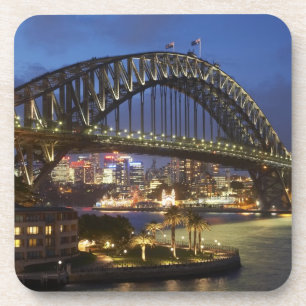 Porta-copo Ponte da Baía de Sydney e Park Hyatt Sydney Hotel