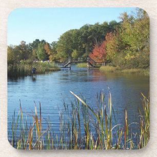 Porta-copo Ponte do outono
