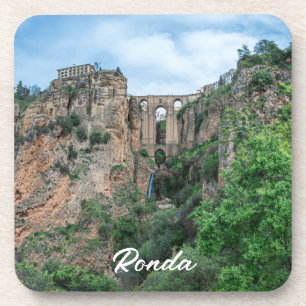 Porta-copo Ponte histórica antiga em Ronda, Espanha
