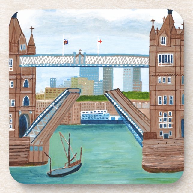 Porta-copo Ponte Londres (Frente)