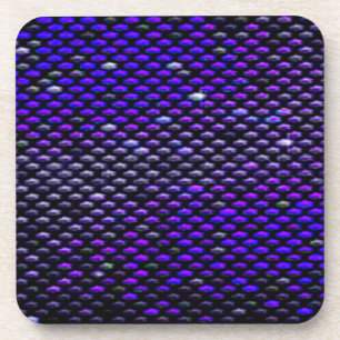 Porta-copo Pontos Divertidos - Preto, Blue Beink Coasters Set