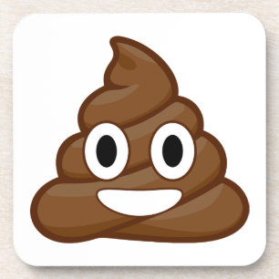 Porta-copo poop emoji