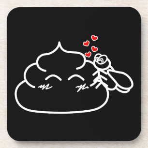 Porta-copo Poop in Love - Brootsch the PooPoo