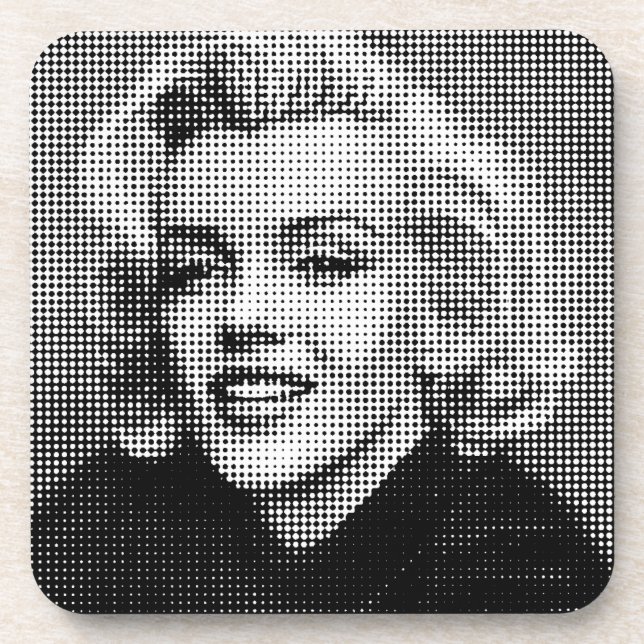 Porta-copo Pop art Marilyn (Frente)