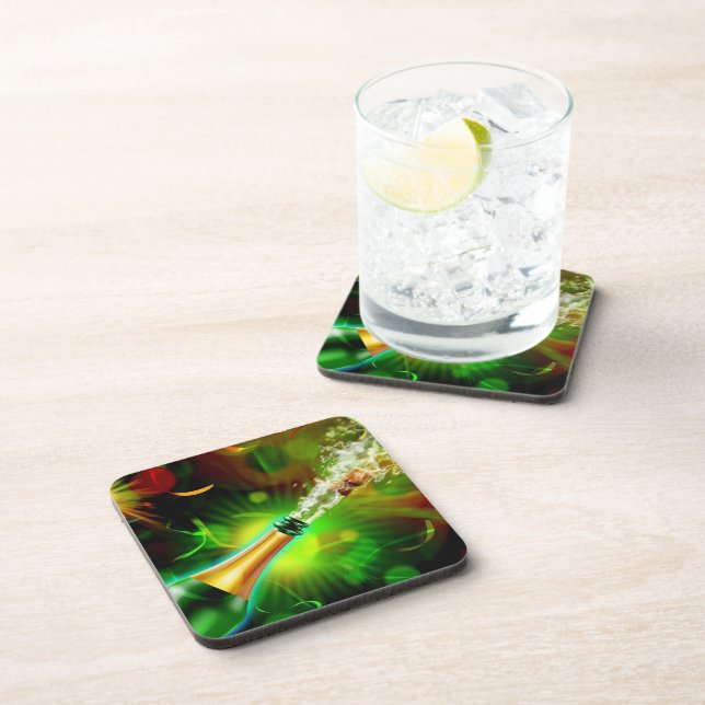 Porta-copo Pop de champanhe (Lado Direito)