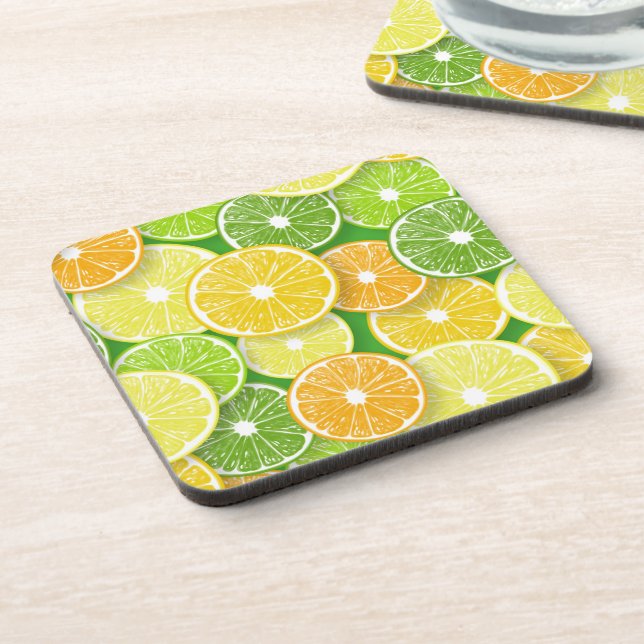 Porta-copo Pop de fatias de fruta Citrus art 3 (Left Side)
