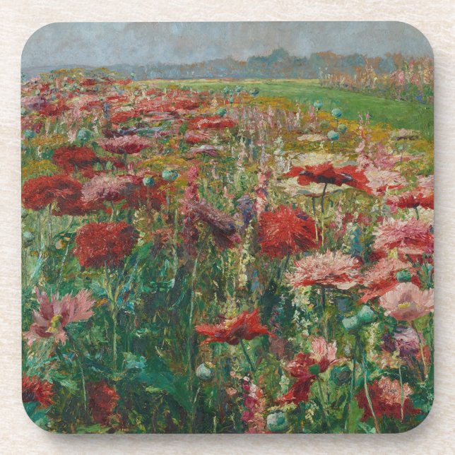Porta-copo Poppies Blooming - Olga Wisinger Florian (Frente)