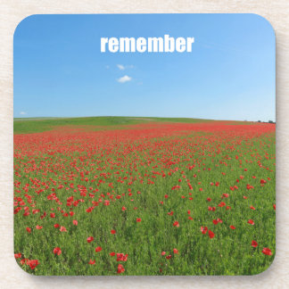 Porta-copo Poppies lembram
