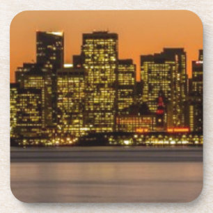 Porta-copo Por do sol bonito em San Francisco