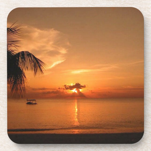 Porta-copo Pôr do Sol de Verão (Frente)
