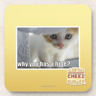 Porta-copo Por que você tem um couro cru?