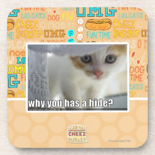 Porta-copo Por que você tem um couro cru?