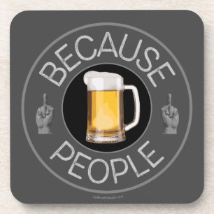 Porta-copo Porque Pessoas (cerveja)