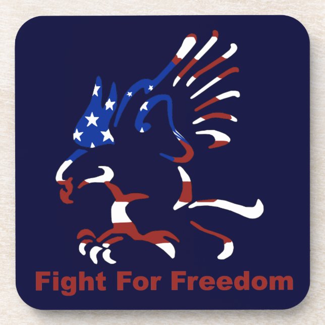 Porta-copo Portas copos Americanas de Águia (Frente)