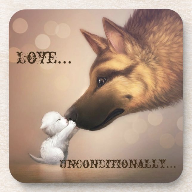 Porta-copo Portas copos: Amor (Frente)