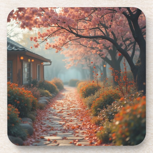 Porta-copo Portas copos com Gasuro-gil como cenário (Frente)