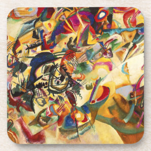Porta-copo Portas copos da composição VII de Kandinsky
