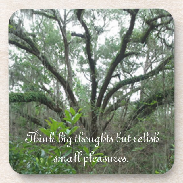 Porta-copo Portas copos De Árvore Tranquila (Frente)