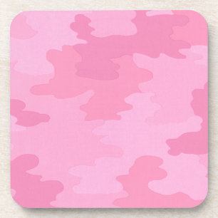 Porta-copo Portas copos de Camuflagem Rosa
