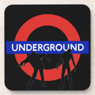 Porta-copo Portas copos de Cork Subterrâneas Zombie